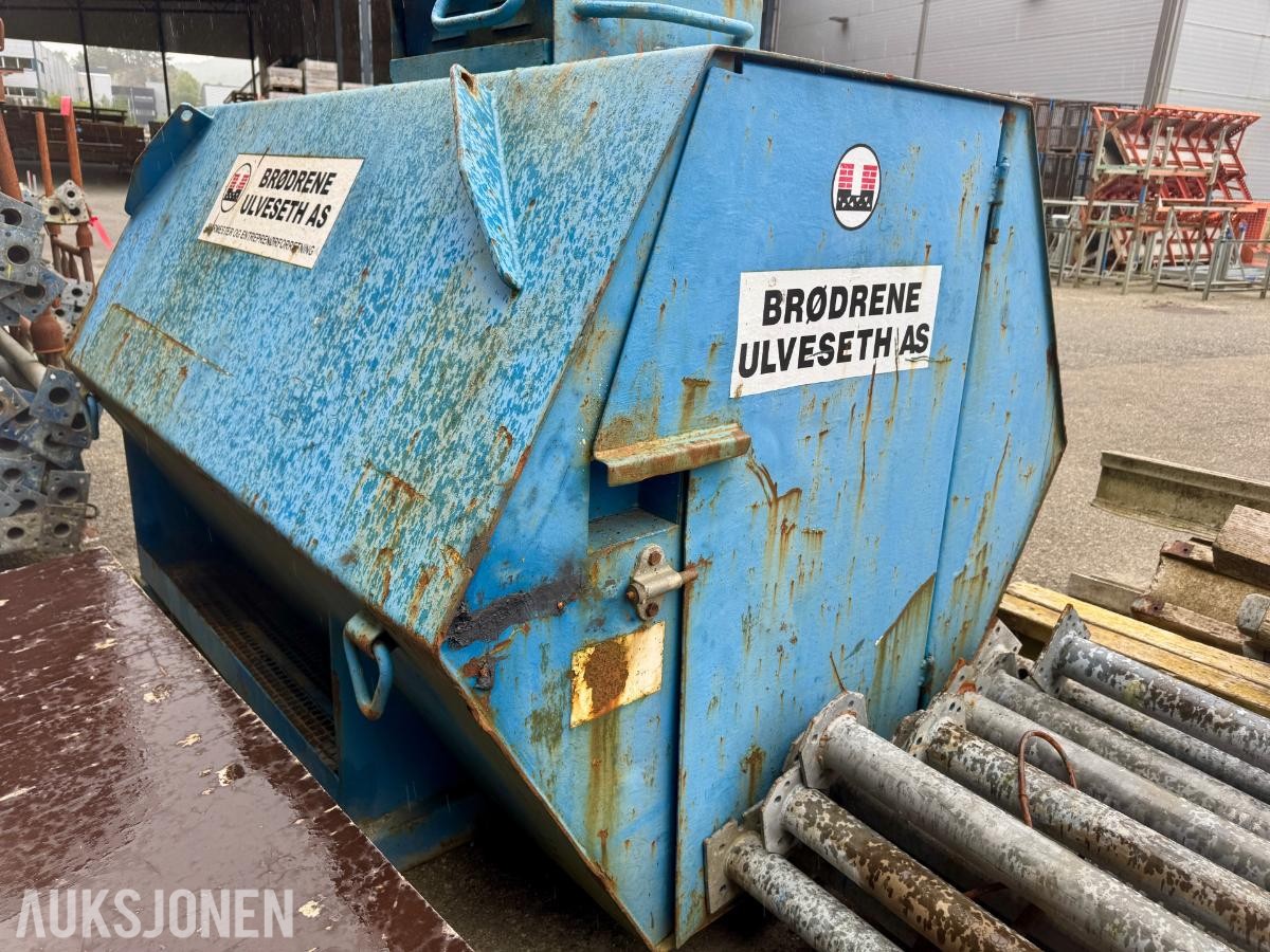 1 stk Dieseltank i Stål