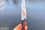 48 TIMERS AUKSJON -  Senko 67-lags Damaskus Kiritsuke + Sashimi-kniv