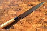 48 TIMERS AUKSJON - Senko Damaskus Kiritsuke + Sashimi-kniv