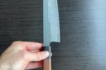 48 TIMERS AUKSJON - Senko Damaskus Kiritsuke + Sashimi-kniv