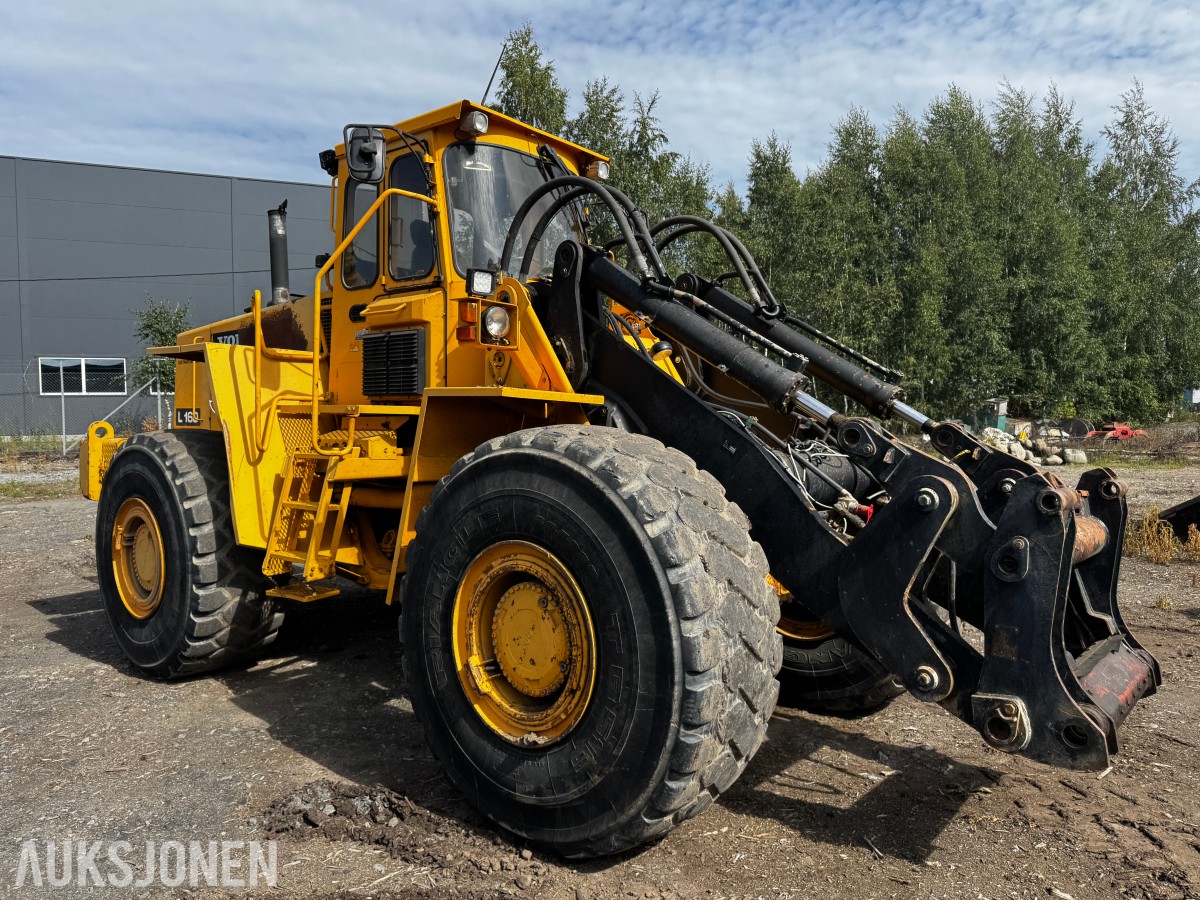 1990 Volvo L160 hjullaster med 7m3 skuffe og ekstra hydraulikk