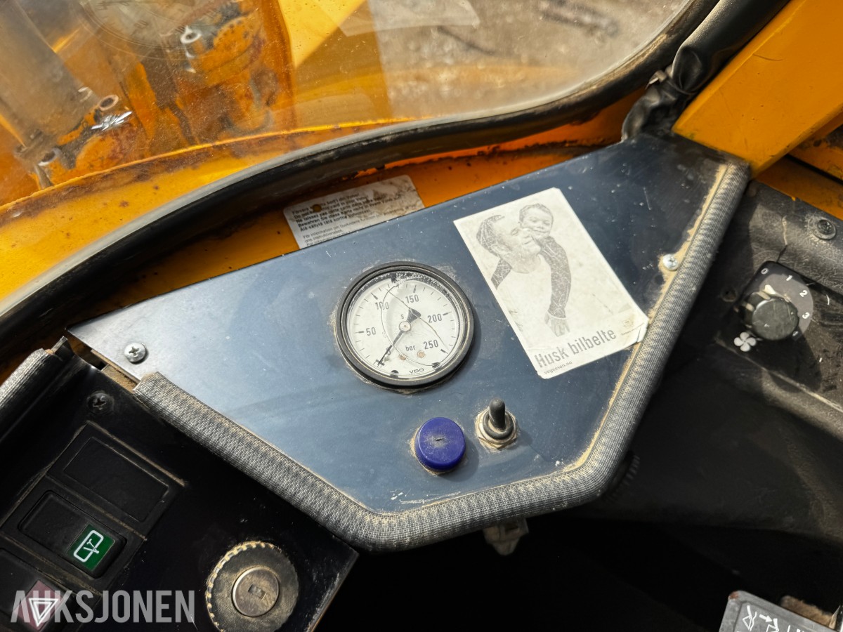 1990 Volvo L160 hjullaster med 7m3 skuffe og ekstra hydraulikk
