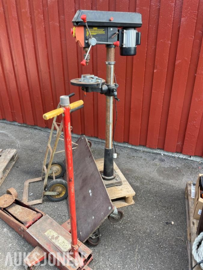 Søylebormaskin, jekk, sekketralle - ingen minstepris