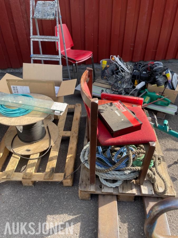 Diverse ryddesalg, se bilder Ingen minstepris