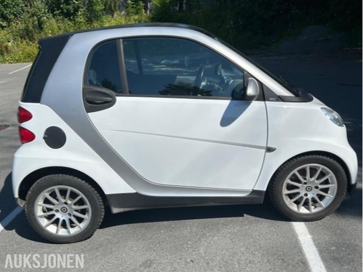 2007 Smart Fortwo 1.0 Bensin 71hk Automat, S+V dekk