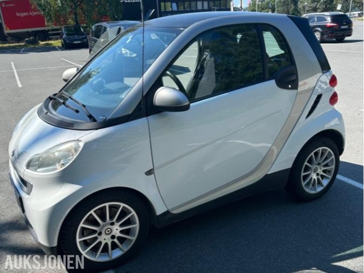 2007 Smart Fortwo 1.0 Bensin 71hk Automat, S+V dekk