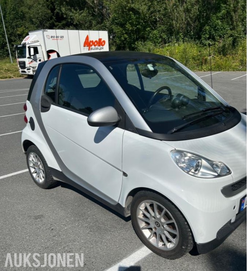 2007 Smart Fortwo 1.0 Bensin 71hk Automat, S+V dekk