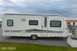 2012 Hobby 545 KMF Campingvogn, køyesenger og fortelt