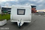 2012 Hobby 545 KMF Campingvogn, køyesenger og fortelt