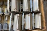 6 STK. DELTALUX HS250/T INDUSTRILAMPER MED FORKOBLINGSMODULER