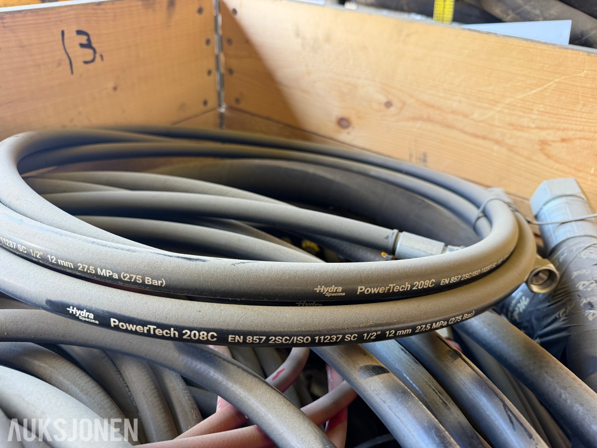 DIVERSE HYDRAULIKKSLANGER – JIC-SYSTEM
