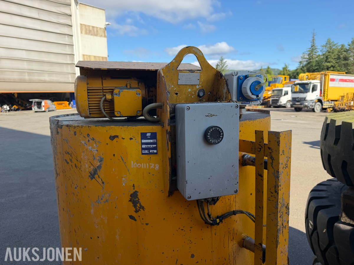HANY BETONGBLANDER OG OMRØRER – 1 KOMPLETT SETT + 1 DELESETT