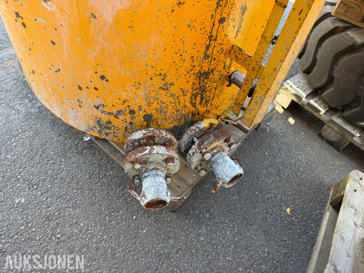 HANY BETONGBLANDER OG OMRØRER – 1 KOMPLETT SETT + 1 DELESETT