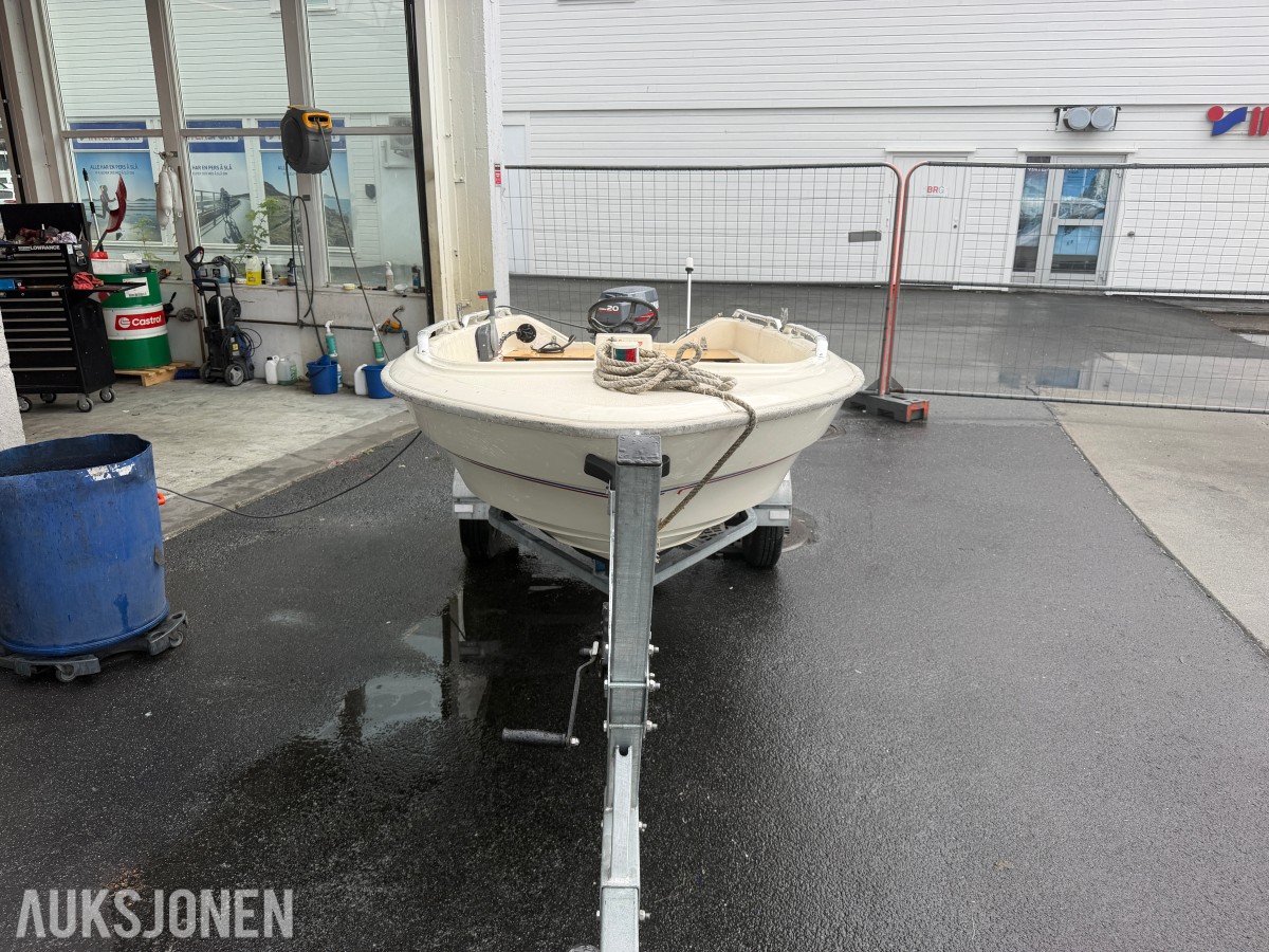 WESTER 360 MED YAMAHA 20 HK AUTOLUBE – REP.OBJEKT UTEN MINSTEPRIS
