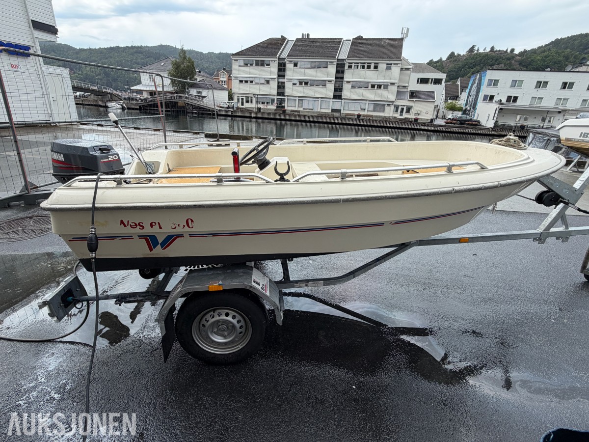 WESTER 360 MED YAMAHA 20 HK AUTOLUBE – REP.OBJEKT UTEN MINSTEPRIS