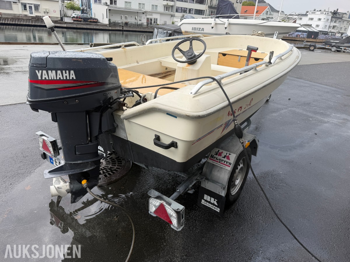 WESTER 360 MED YAMAHA 20 HK AUTOLUBE – REP.OBJEKT UTEN MINSTEPRIS