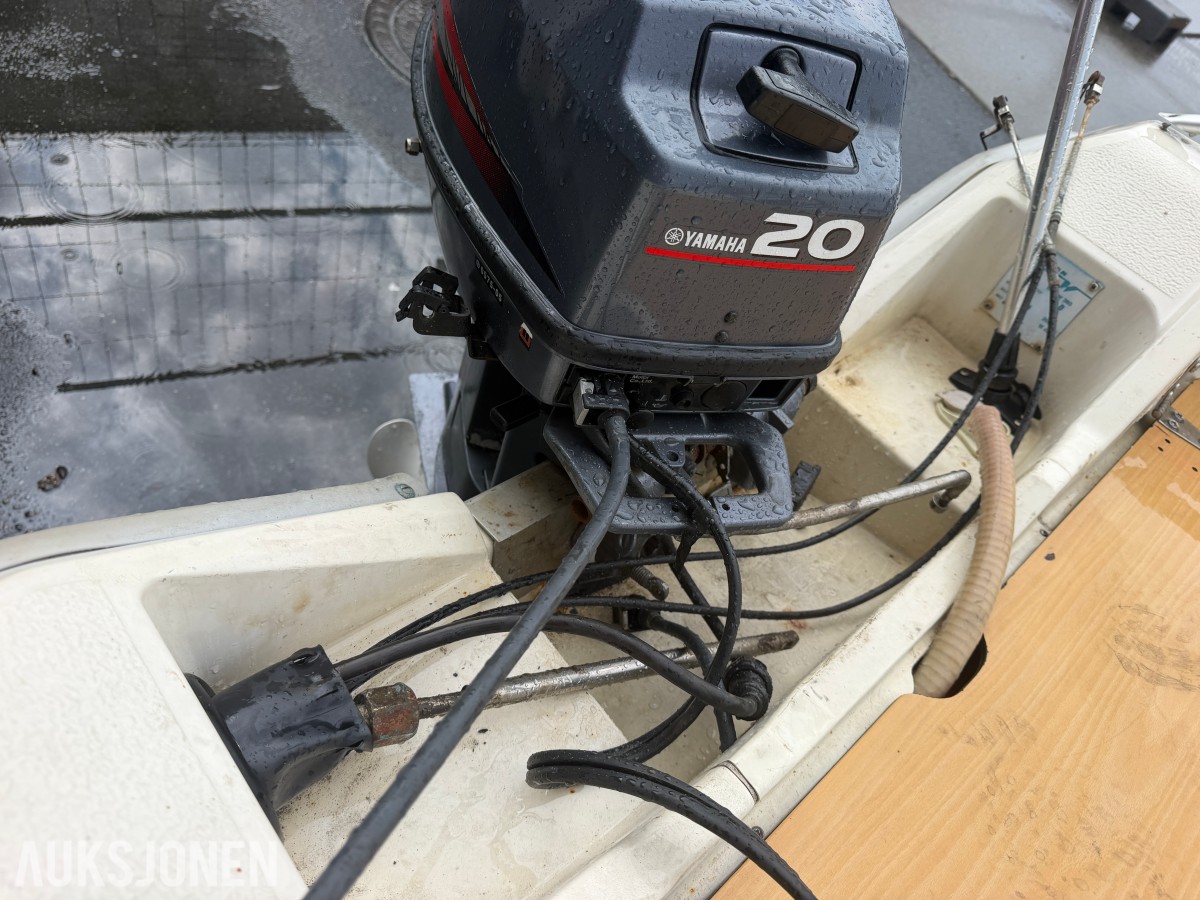 WESTER 360 MED YAMAHA 20 HK AUTOLUBE – REP.OBJEKT UTEN MINSTEPRIS