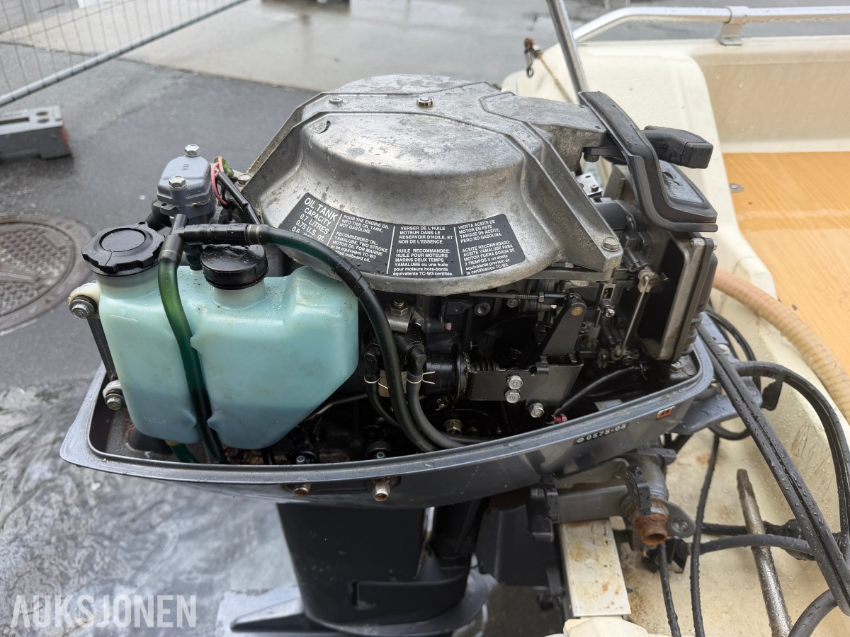 WESTER 360 MED YAMAHA 20 HK AUTOLUBE – REP.OBJEKT UTEN MINSTEPRIS