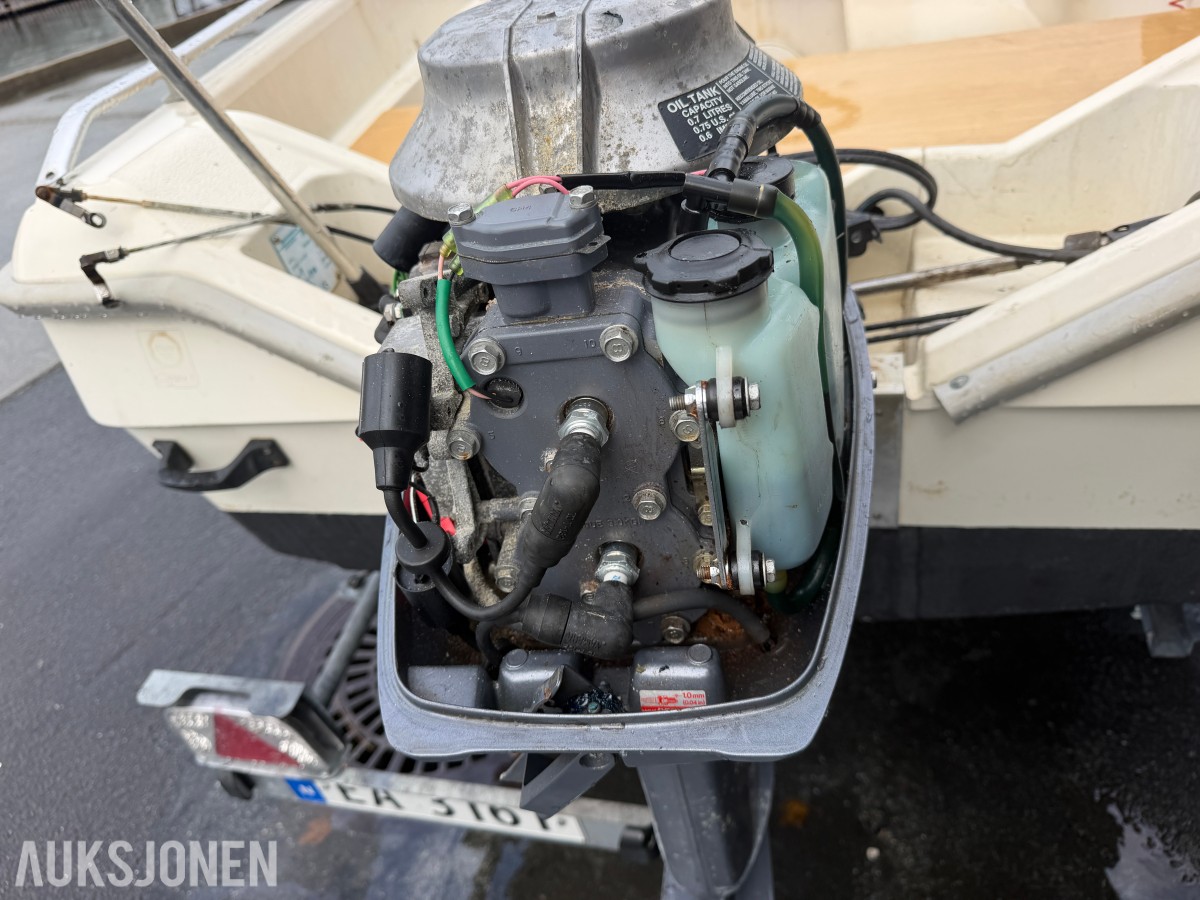 WESTER 360 MED YAMAHA 20 HK AUTOLUBE – REP.OBJEKT UTEN MINSTEPRIS