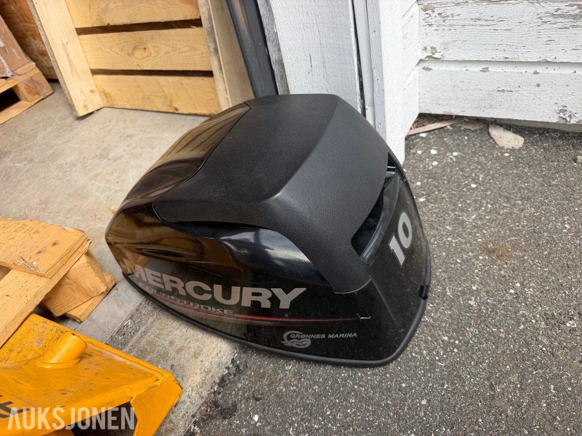 2015 MERCURY 10 HK FOURSTROKE – DELEMOTOR / REP.OBJEKT UTEN MINSTEPRIS