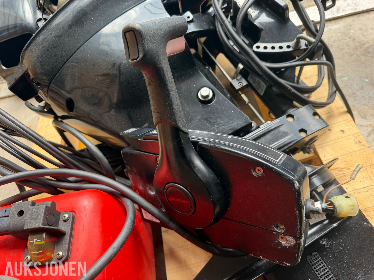 2015 MERCURY 10 HK FOURSTROKE – DELEMOTOR / REP.OBJEKT UTEN MINSTEPRIS