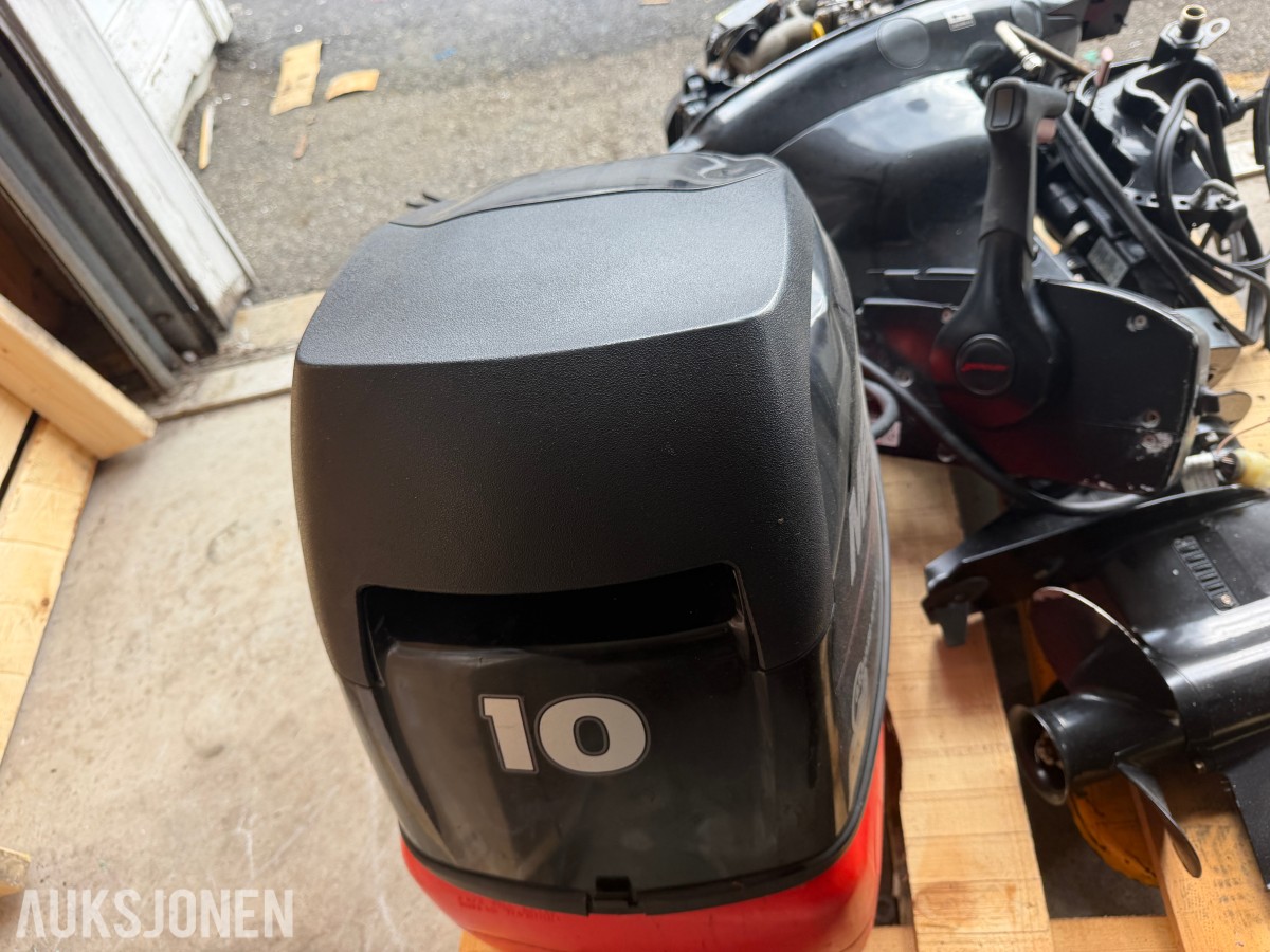 2015 MERCURY 10 HK FOURSTROKE – DELEMOTOR / REP.OBJEKT UTEN MINSTEPRIS