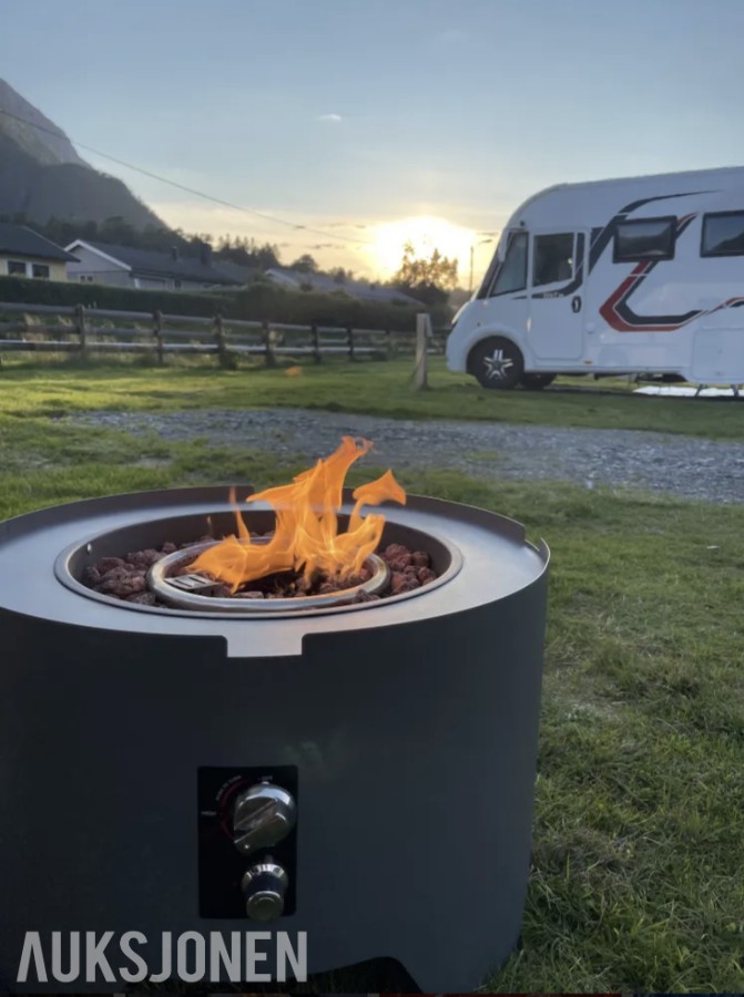 Living Flame Peisbord 5 stk Enjoy Camp