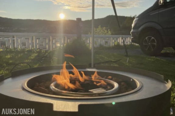 Living Flame Peisbord 5 stk Enjoy Camp