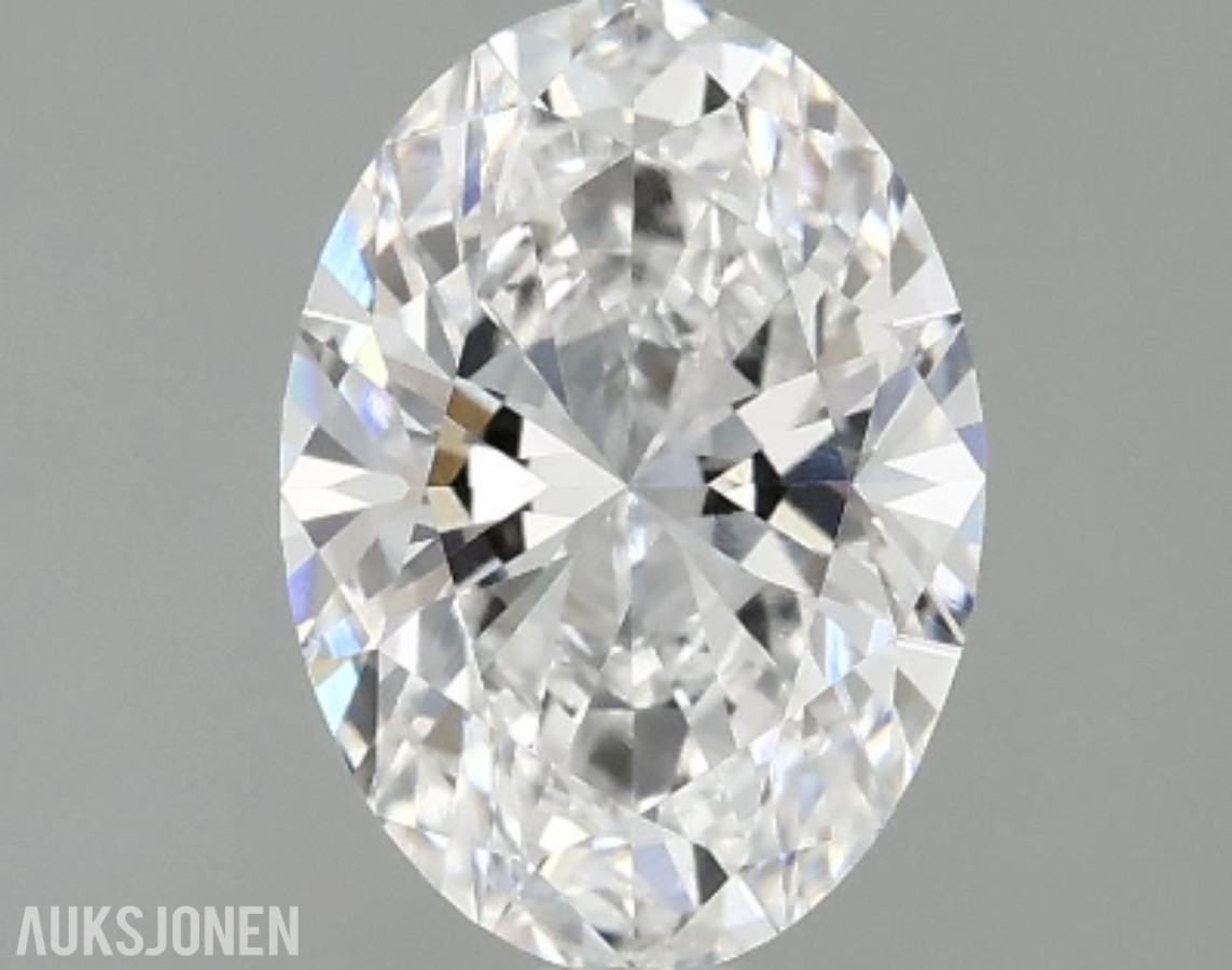 1.00ct Diamant | D/VVS2 | Excellent | Oval | IGI!