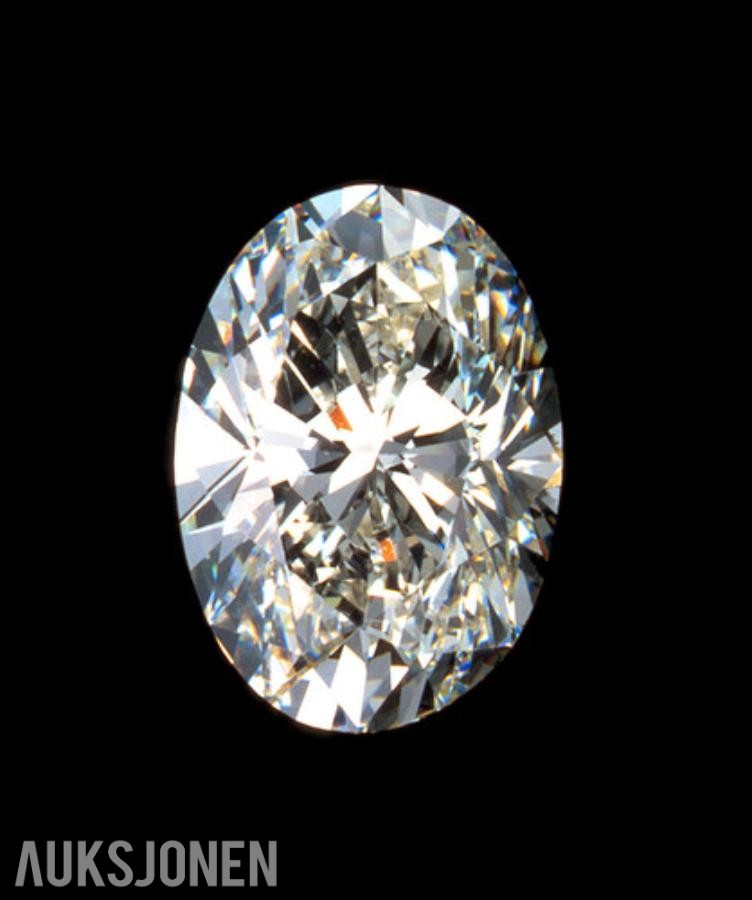 Stor diamant på 2.51ct | D/VVS2 | Excellent | Oval | IGI!