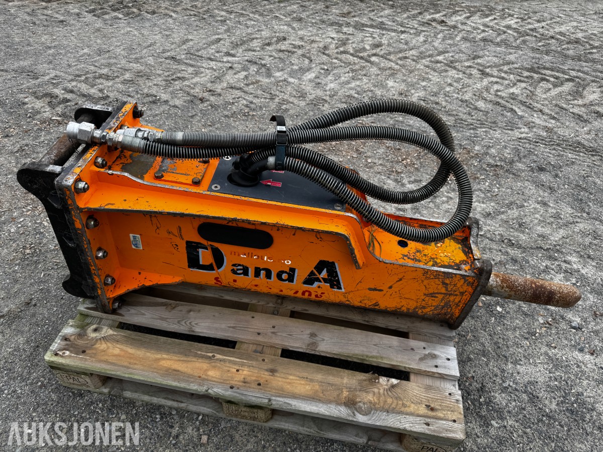 DandA 70V pigghammer komplett med fyllesett S50 feste.