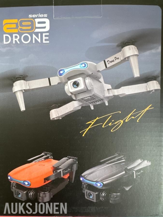 DRONE MED FPV FILMING - KOMPLETT PAKKE Ready to fly!