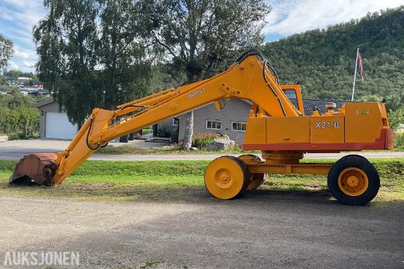 Brøyt X21 II Gravemaskin med Perkins 6 Syl Turbomotor - MVA FRI