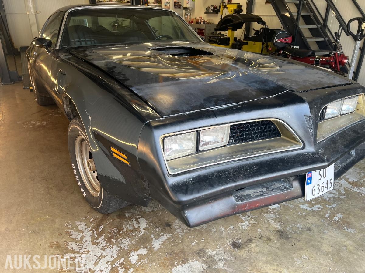 1977 Pontiac Trans Am Uten motor - Ingen minstepris