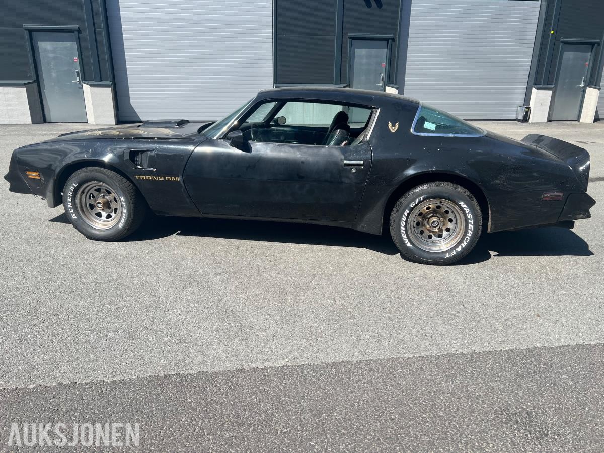 1977 Pontiac Trans Am Uten motor - Ingen minstepris