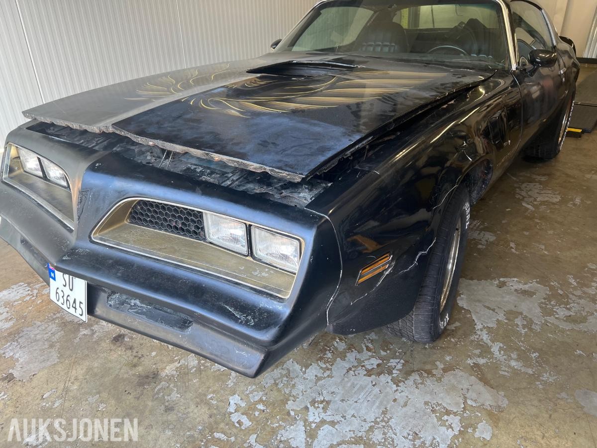 1977 Pontiac Trans Am Uten motor - Ingen minstepris