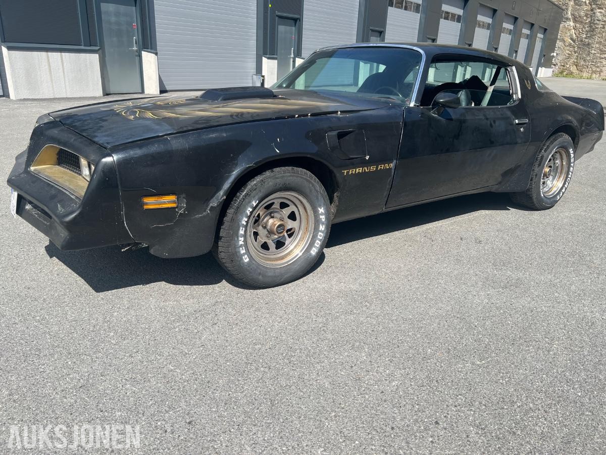 1977 Pontiac Trans Am Uten motor - Ingen minstepris