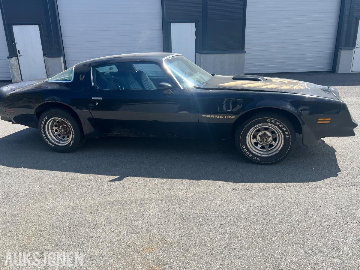 1977 Pontiac Trans Am Uten motor - Ingen minstepris