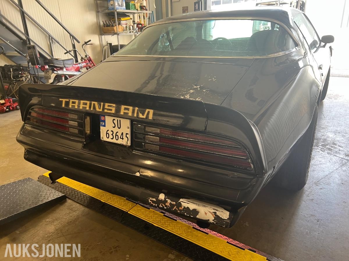 1977 Pontiac Trans Am Uten motor - Ingen minstepris