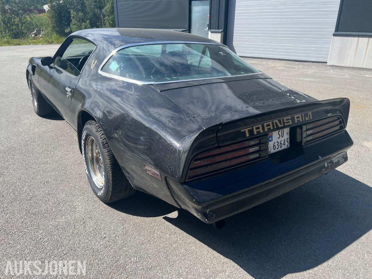 1977 Pontiac Trans Am Uten motor - Ingen minstepris