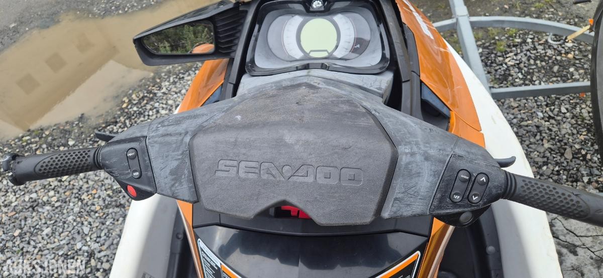 Dobbel vannscooter henger med Seadoo GTX 155 is, RXT 255 IS