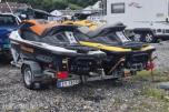 Dobbel vannscooter henger med Seadoo GTX 155 is, RXT 255 IS