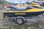 Dobbel vannscooter henger med Seadoo GTX 155 is, RXT 255 IS