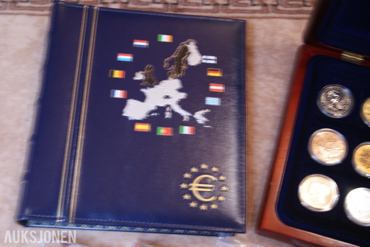 Skrin med Mynter & Perm for Euromynter!