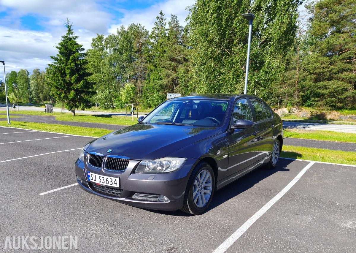 2007 BMW 316i (E90) SKINNSETER S+V DEKK EU OK 02.2027 168000km