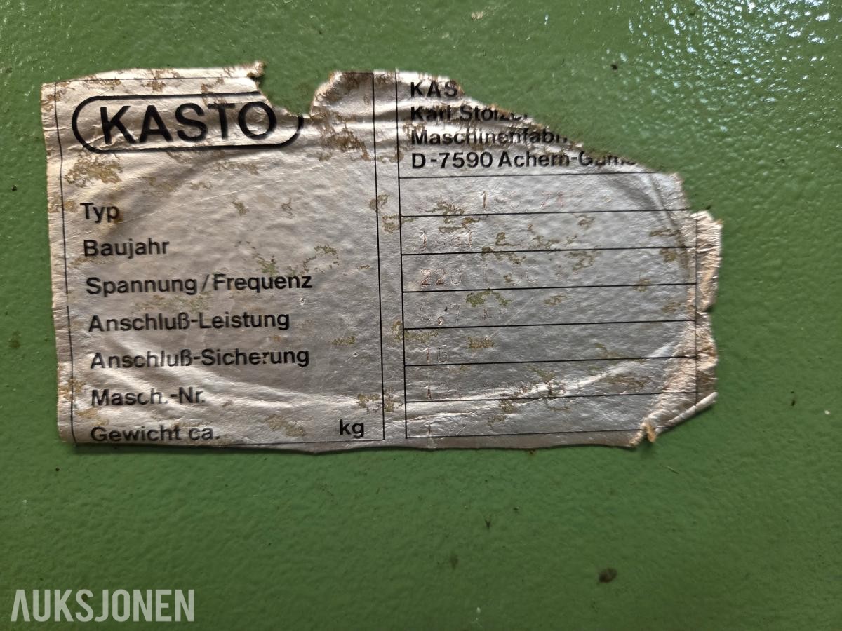 Metallsag Kasto 190/240
