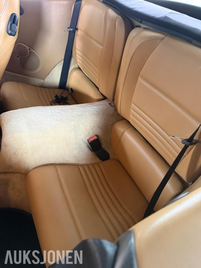 1999 Porsche 911 3.4 Cabriolet, Skinninteriør