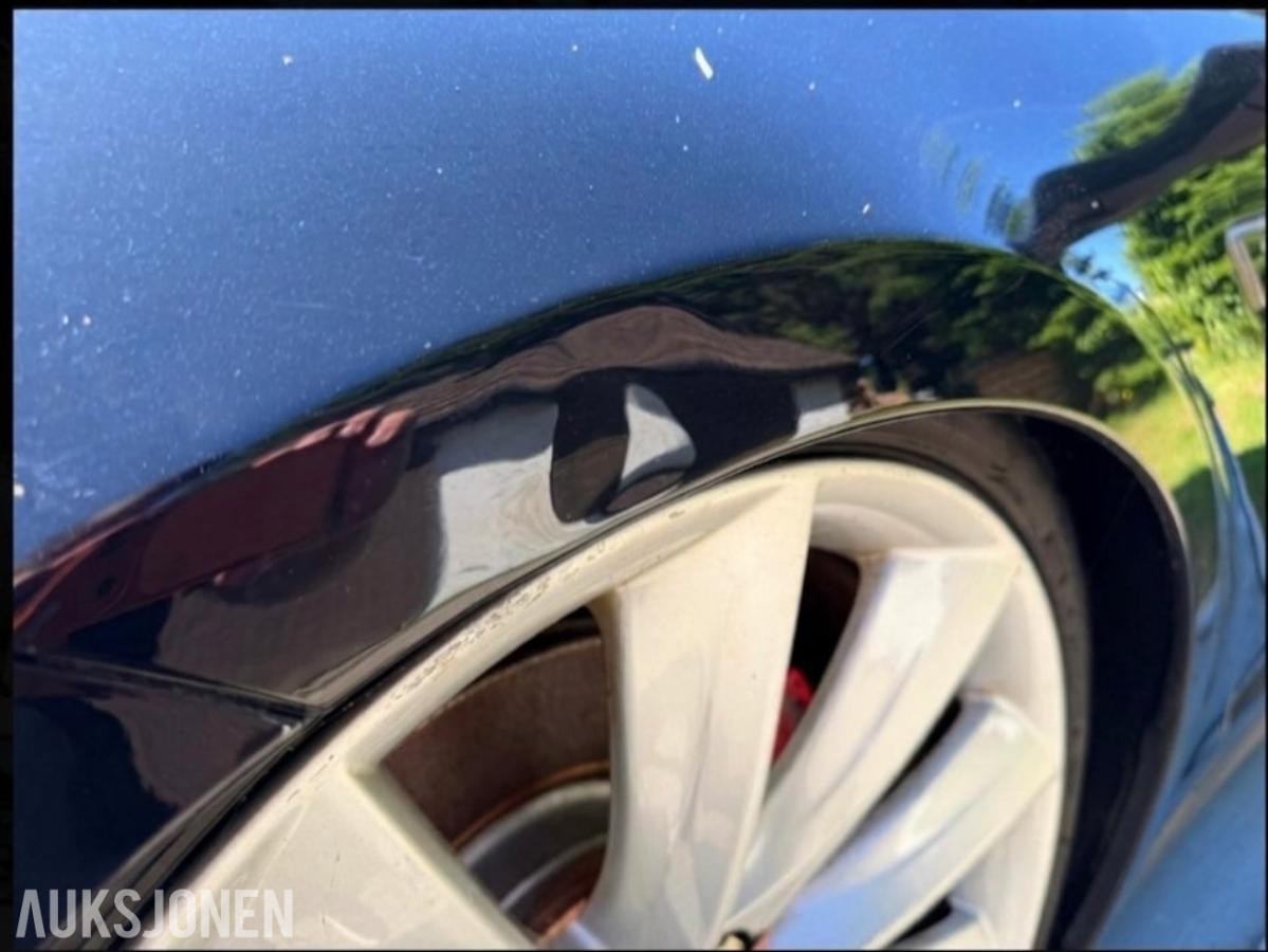 2014 Tesla Model S P85+ Luftfjæring, Skinninteriør, Reparasjonsobjekt