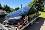 2014 Tesla Model S P85+ Luftfjæring, Skinninteriør, Reparasjonsobjekt