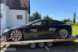 2014 Tesla Model S P85+ Luftfjæring, Skinninteriør, Reparasjonsobjekt